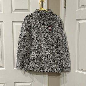 Comfy OSU Women’s Sherpa Pullover—With Pockets!